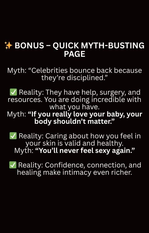 Your Body After Birth: Reality vs. Myths