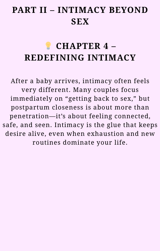 💞 Sex After Birth: How to Rebuild Desire, Confidence & Connection