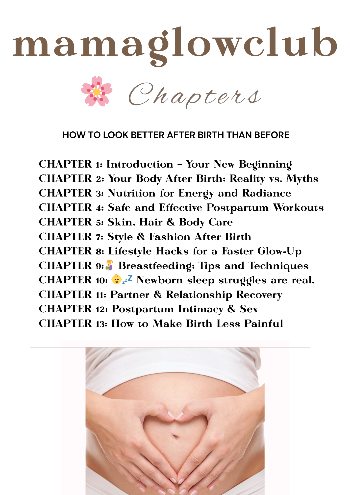 🌸 The Ultimate Postpartum Bundle + all other E-books!
